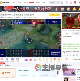 WCG王者荣耀项目王者荣耀直播