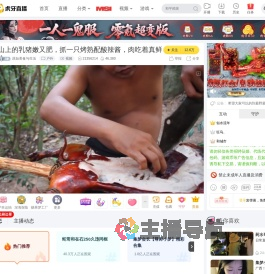 原始美食与生活户外直播